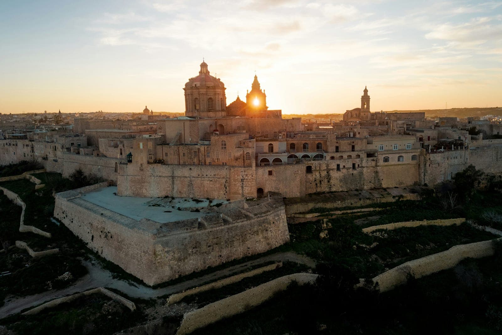 The walled city of Mdina
